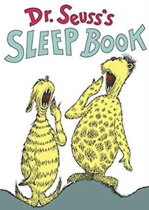 The cover of Dr Seuss's Sleep Book, perfect for bedtime reading.