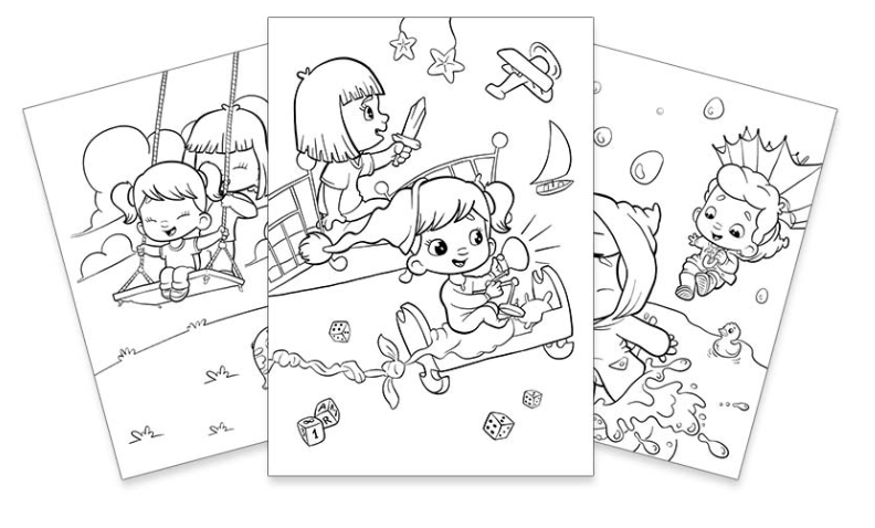 Happy activities for aunts and kids like reading a personalized book from Hooray Heroes.