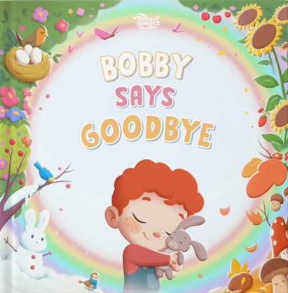 This custom book teaches your kid how to face the loss of someone.