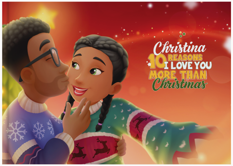 best personalised Christmas gift for couples