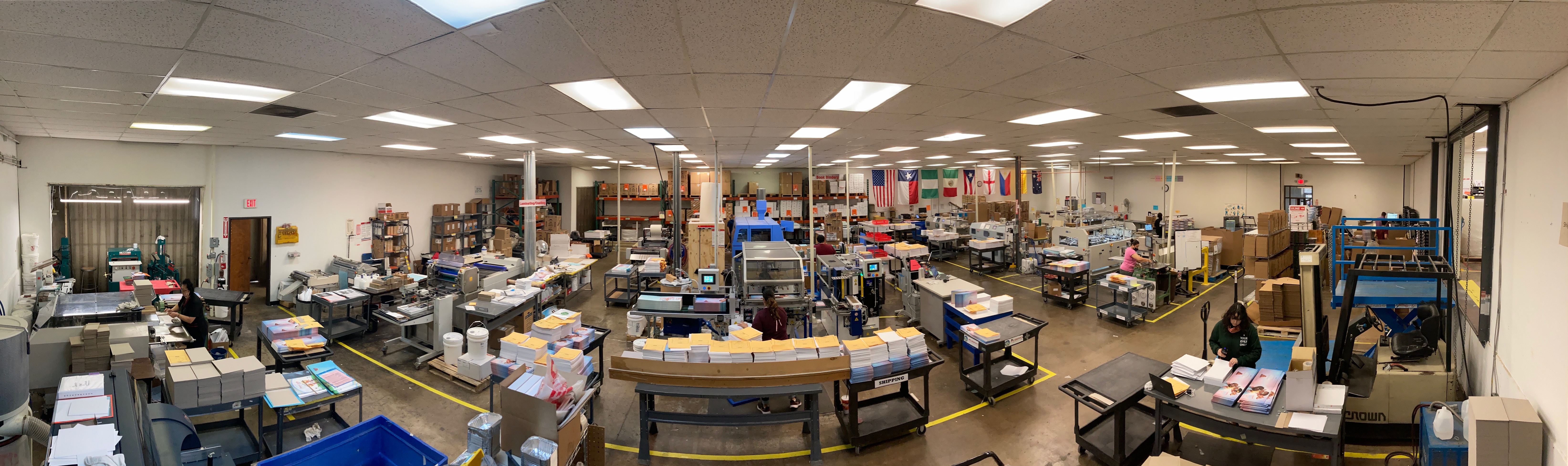 our print house in action