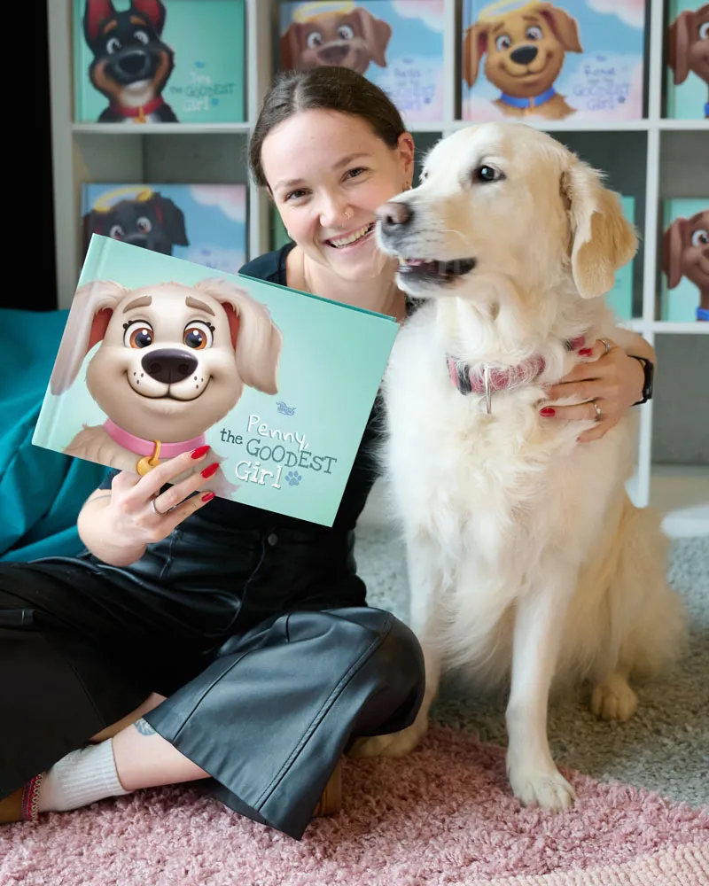 A personalized pet book just for your dog and about your incredible relationship.