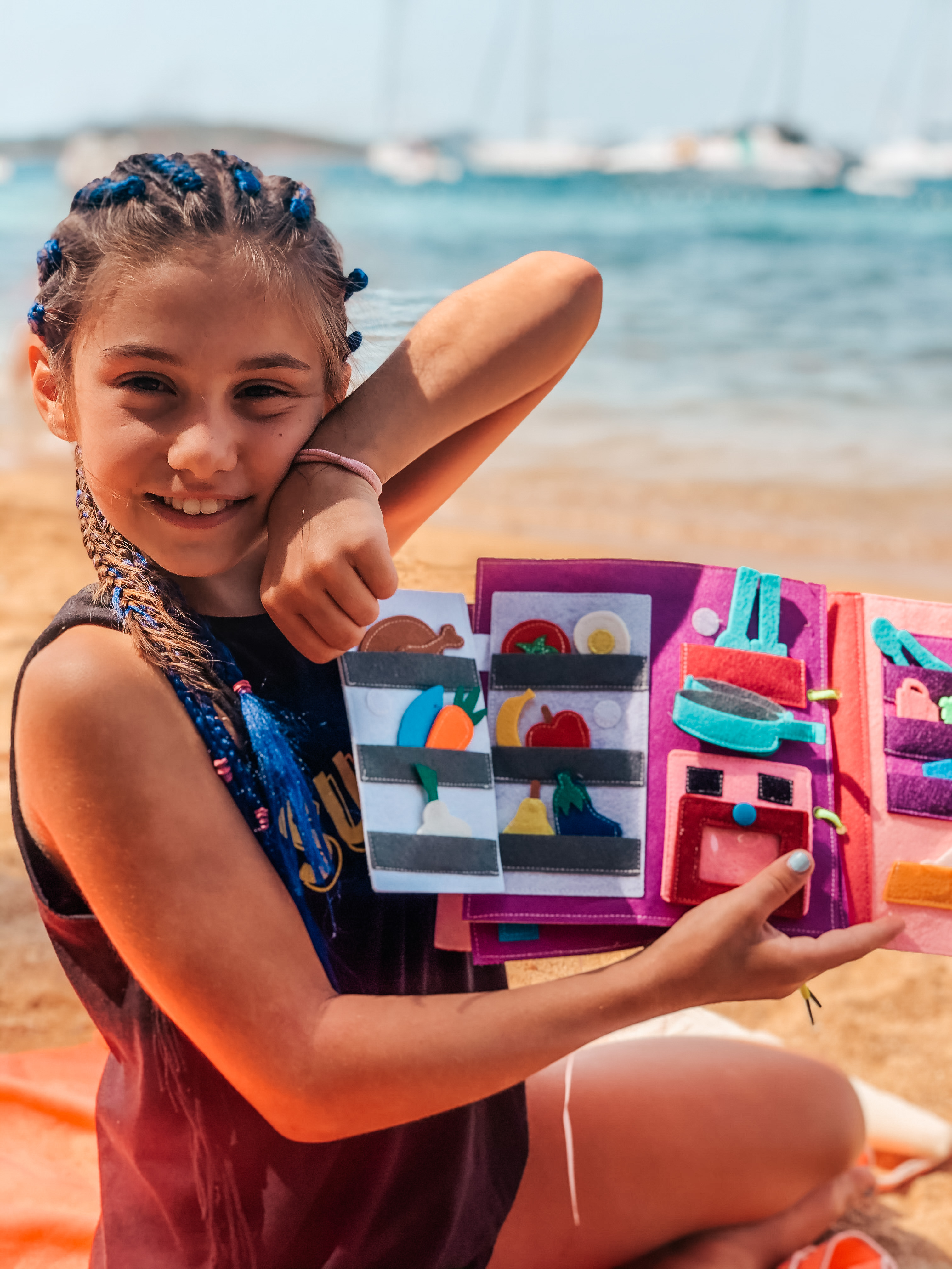 Activity books can be taken anywhere and occupy your kids quietly.