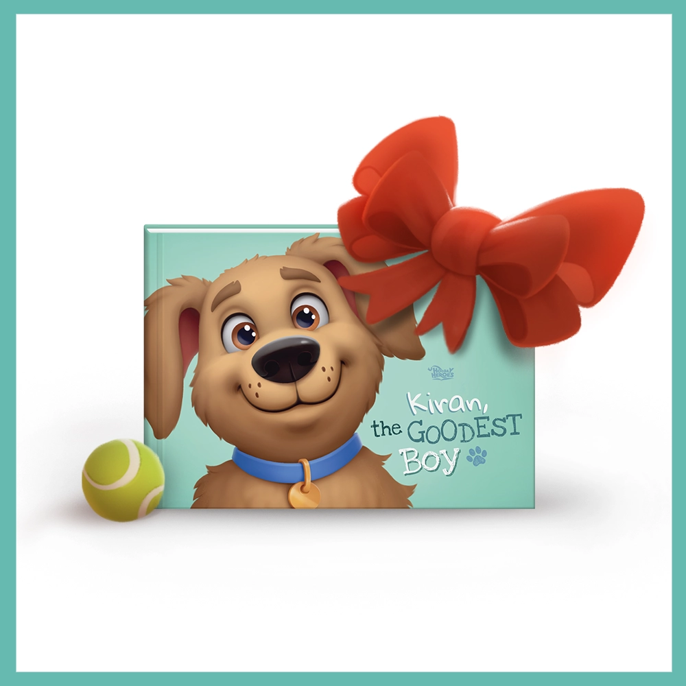 A personalized pet book just for your dog and about your incredible relationship.