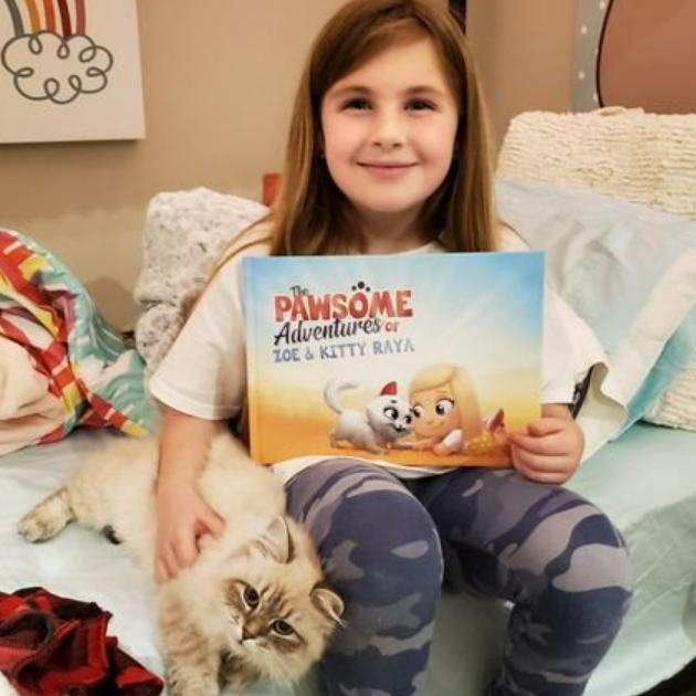 This custom pets book is the perfect for kids and their cat or dog to bond over