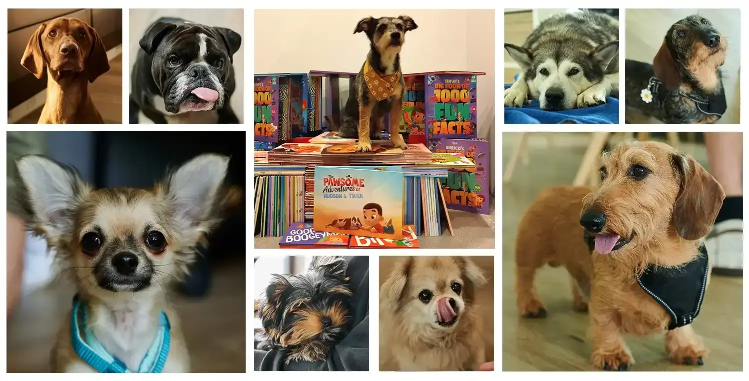 A personalized pet book just for your dog and about your incredible relationship.