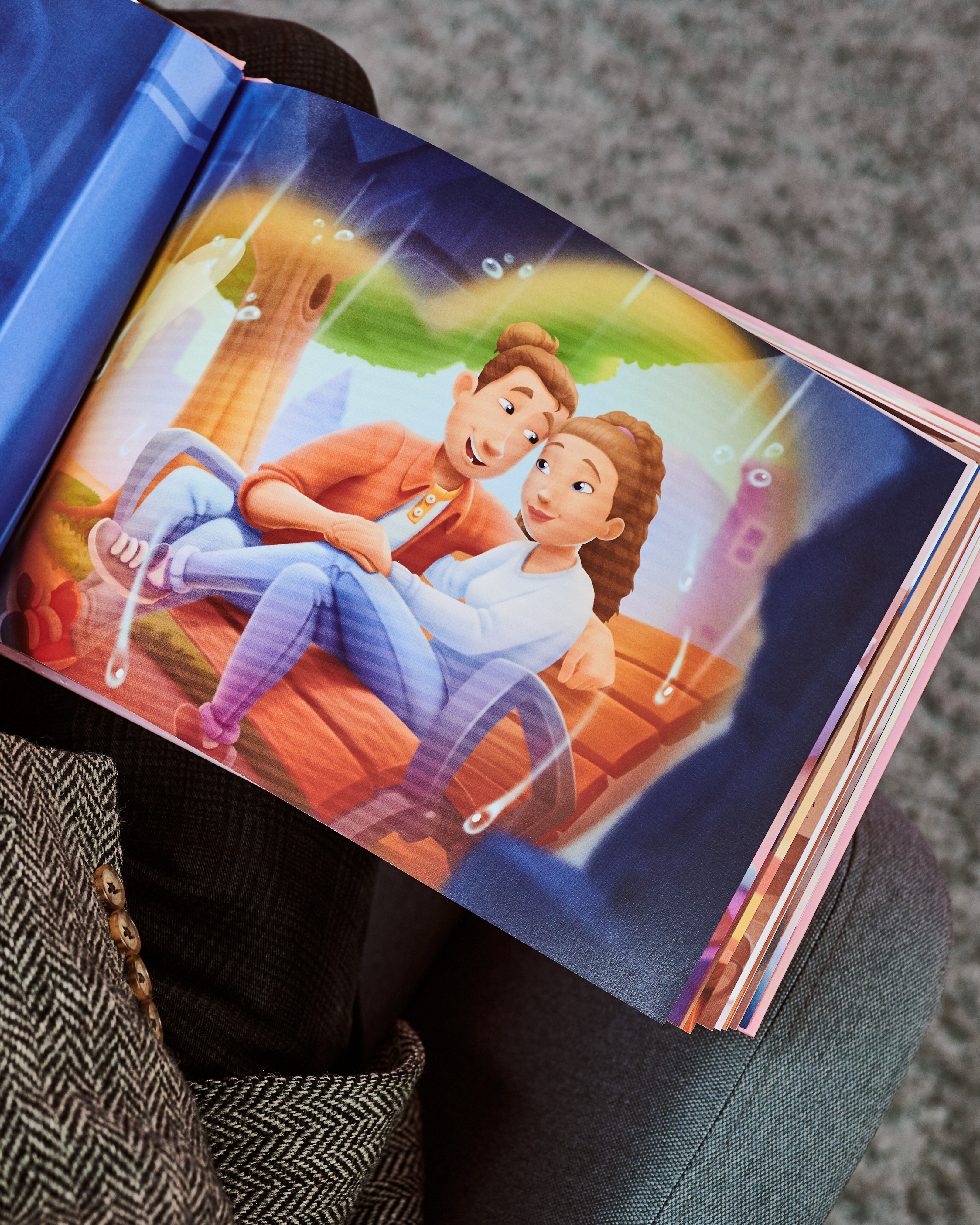 An illustration from the best lovebook from Hooray Heroes.